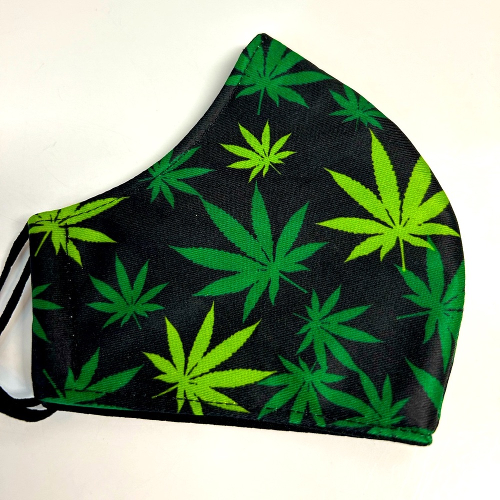 Island  weed  face mask